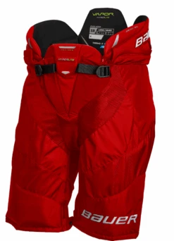 Bauer Vapor Hyperlite Senior Hockey Pants -Hockey Supremacy 1059947 Front 0137 red