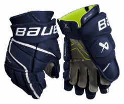 Bauer Vapor 3X Pro Junior Hockey Gloves -Hockey Supremacy 3XPRO JR PALM NAV1