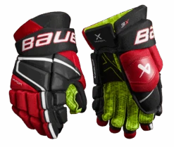 Bauer Vapor 3X Junior Hockey Gloves -Hockey Supremacy 3X JR FRONT BKR2