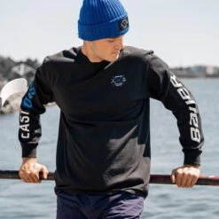 Bauer X East Coast Lifestyle Long Sleeve T-Shirt -Hockey Supremacy 631069 BLK 01