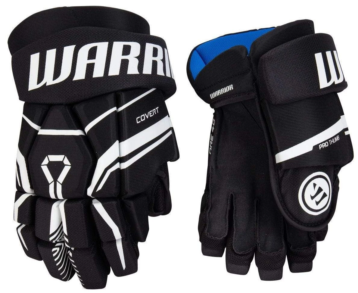 Warrior Covert QRE 40 Junior Hockey Gloves 1 Warrior Covert QRE 40 Junior Hockey Gloves