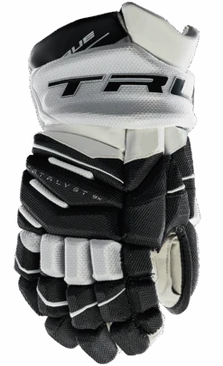 True Hockey True Catalyst 9X Junior Hockey Gloves 12 True Hockey True Catalyst 9X Junior Hockey Gloves -Hockey Supremacy CT9xGlove Black White
