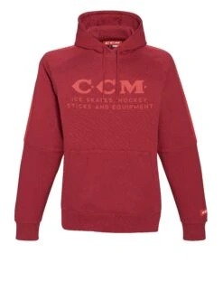 CCM Heritage Logo Fleece Hood Adult