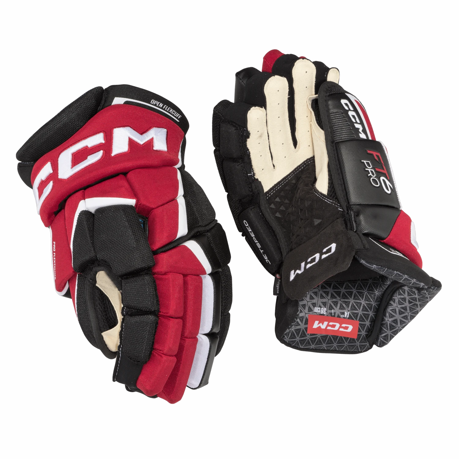 CCM JetSpeed FT6 Pro Senior Hockey Gloves 3 CCM JetSpeed FT6 Pro Senior Hockey Gloves - Image 3