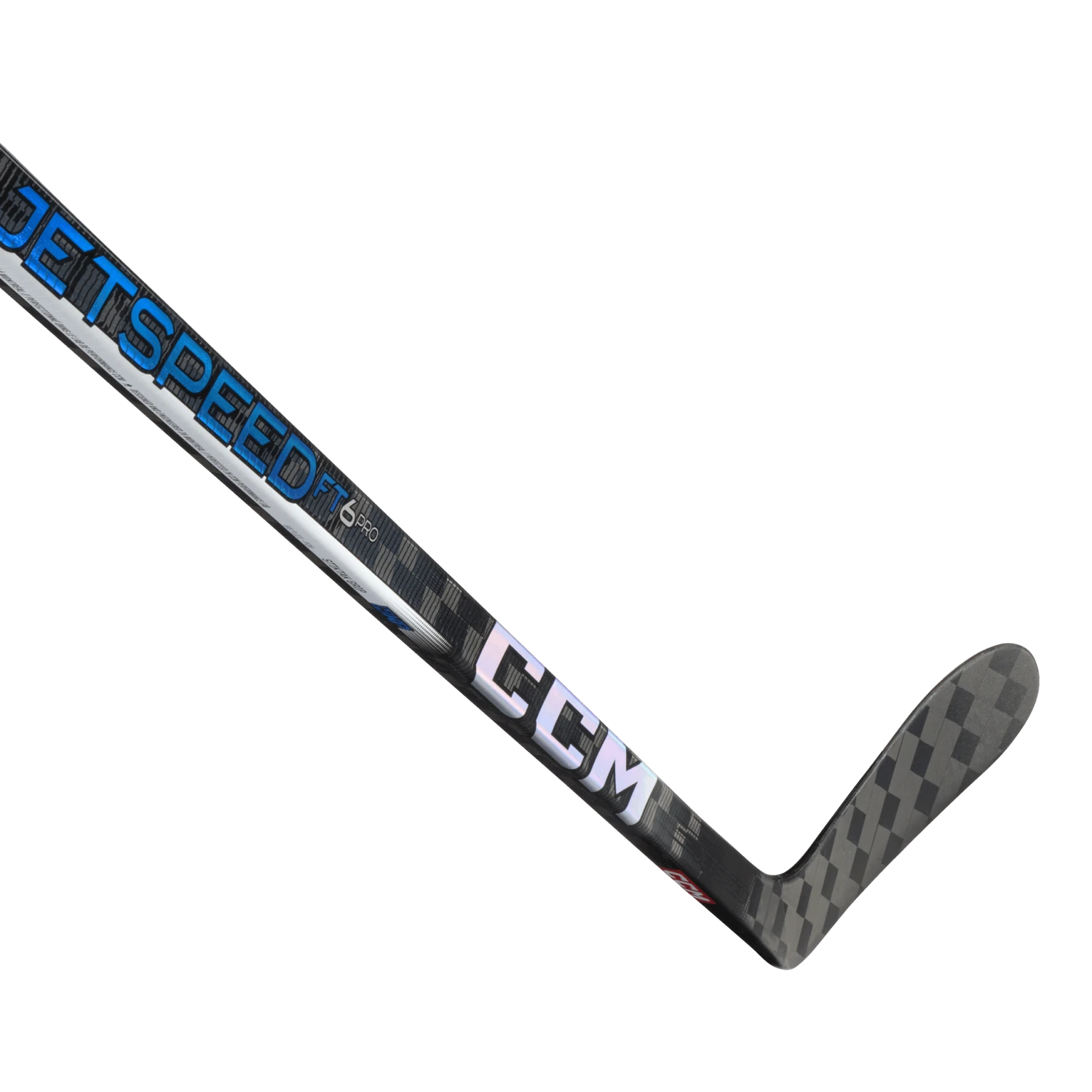 CCM JetSpeed FT6 Pro Intermediate Hockey Stick (Blue) 3 CCM JetSpeed FT6 Pro Intermediate Hockey Stick (Blue) - Image 3