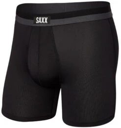 SAXX Sport Mesh Boxer Brief Fly -Hockey Supremacy SXBB12F BLK