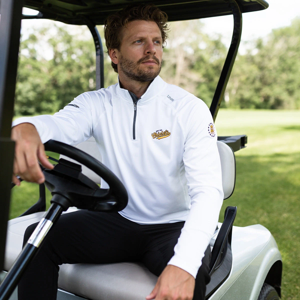 Spittin' Chiclets X UNRL Script Elite Quarter Zip 2 Spittin' Chiclets X UNRL Script Elite Quarter Zip - Image 2