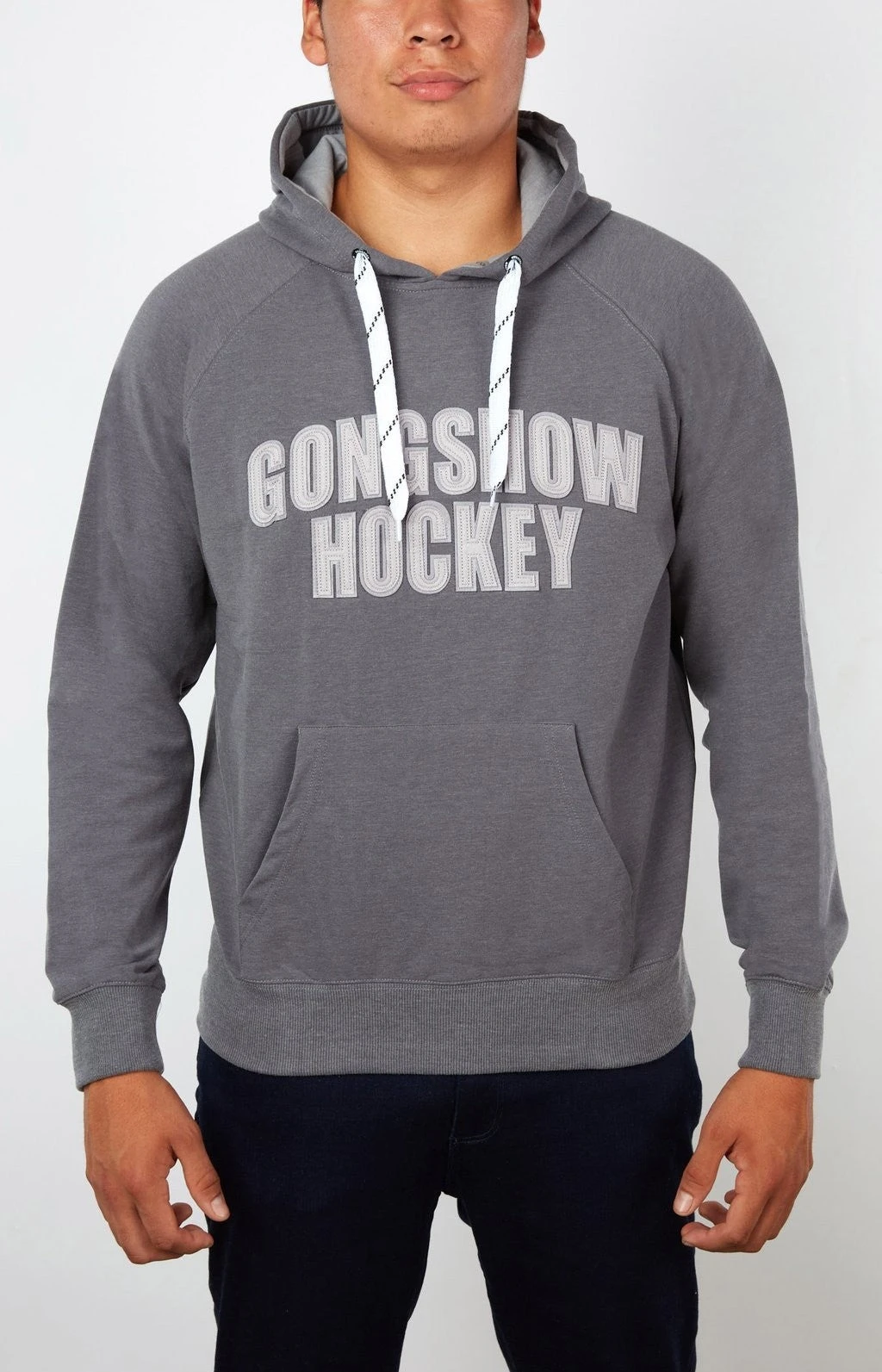 Gongshow Team Crest Grey Hoodie 1 Gongshow Team Crest Grey Hoodie