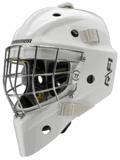 Warrior RF1 Pro Senior Goalie Mask -Hockey Supremacy rf1pm0wh war 01 i
