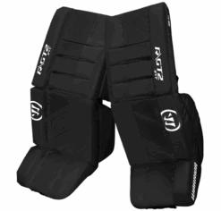 Warrior Ritual GT2 Intermediate Goalie Pads (w/ Knee Pads) 13 Warrior Ritual GT2 Intermediate Goalie Pads (w/ Knee Pads) -Hockey Supremacy warrior ritual gt2 intermediate goalie pads black