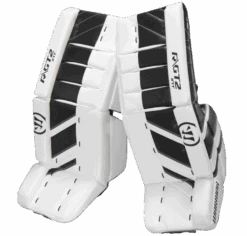 Warrior Ritual GT2 Intermediate Goalie Pads (w/ Knee Pads) 15 Warrior Ritual GT2 Intermediate Goalie Pads (w/ Knee Pads) -Hockey Supremacy warrior ritual gt2 intermediate goalie pads black white