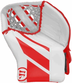 Warrior Ritual GT2 Junior Goalie Catcher -Hockey Supremacy warrior ritual gt2 junior goalie catcher white red